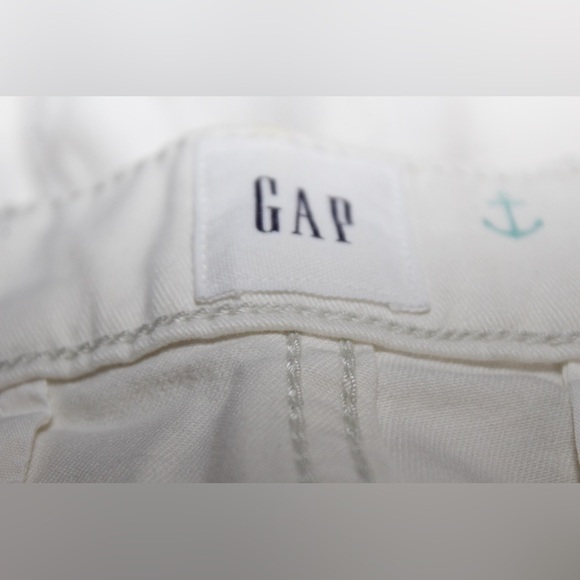 GAP Men’s 10” Essential Khaki Shorts Blue Scattered Palms 34W - Picture 5 of 6